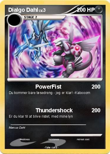 Pokemon Dialgo Dahl