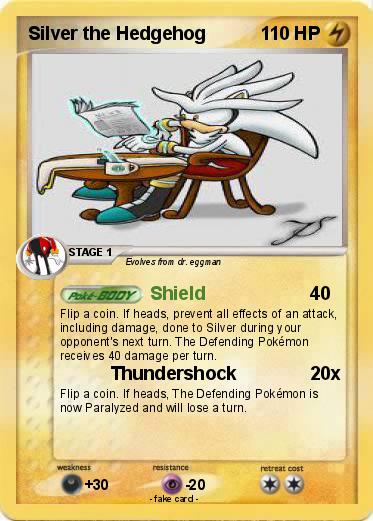 Pokemon Silver the Hedgehog