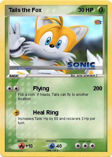 Pokemon Tails the Fox