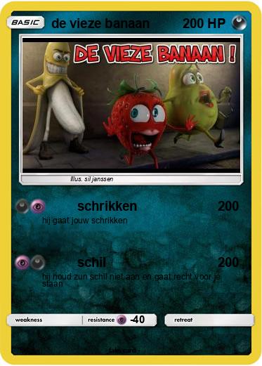 Pokemon de vieze banaan