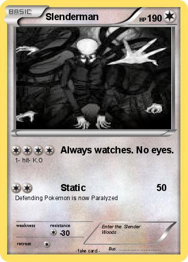 Pokemon Slenderman