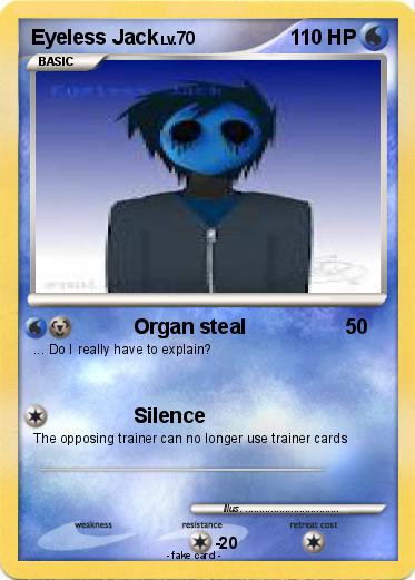 Pokemon Eyeless Jack