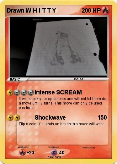 Pokemon Drawn W H I T T Y