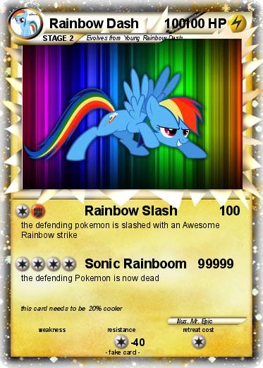Pokemon Rainbow Dash       100