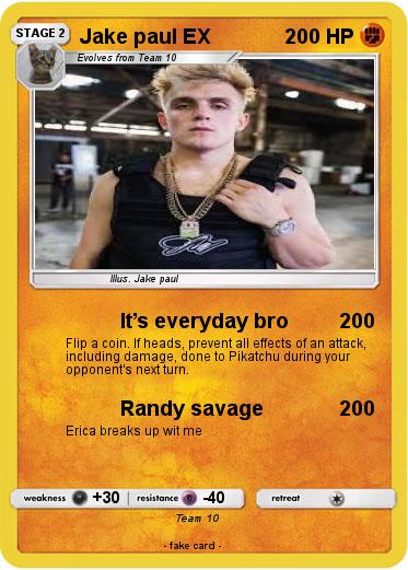 Pokemon Jake paul EX