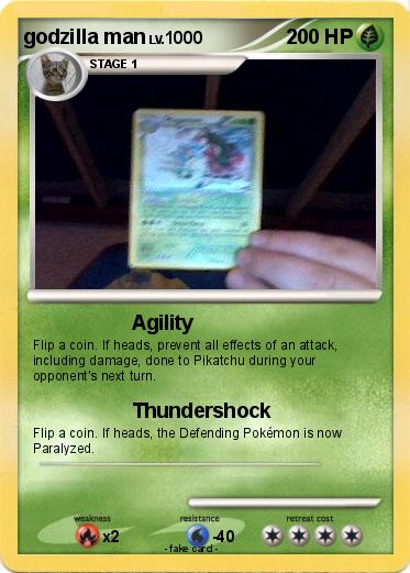 Pokemon godzilla man