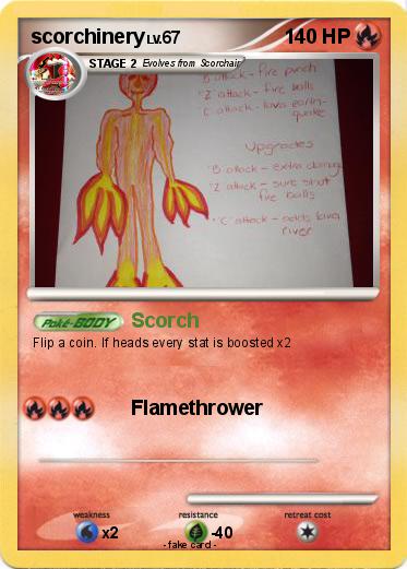 Pokemon scorchinery