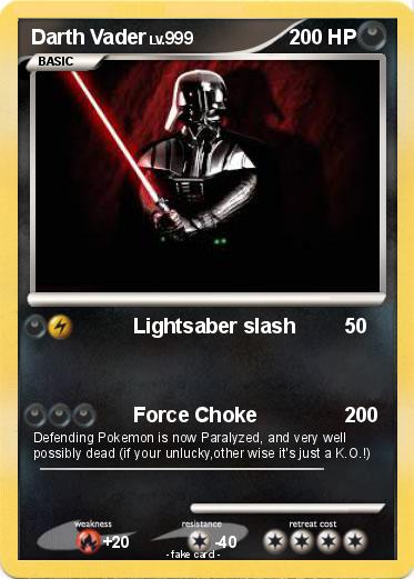 Pokemon Darth Vader