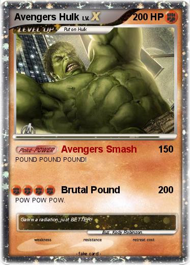 Pokemon Avengers Hulk