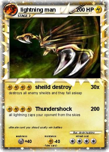 Pokemon lightning man
