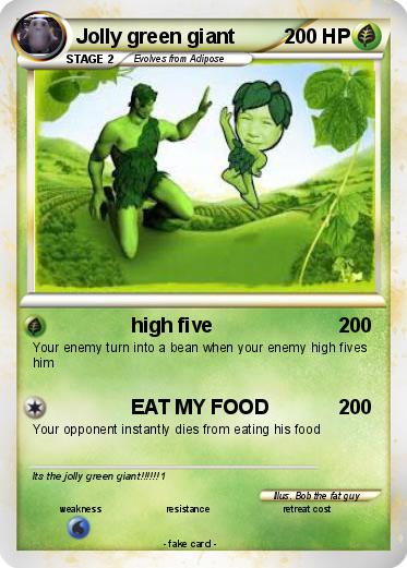 Pokemon Jolly green giant