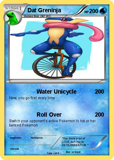 Pokemon Dat Greninja