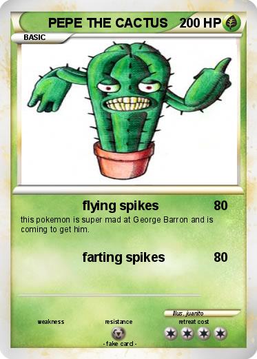 Pokemon PEPE THE CACTUS