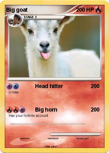 Pokemon Big goat