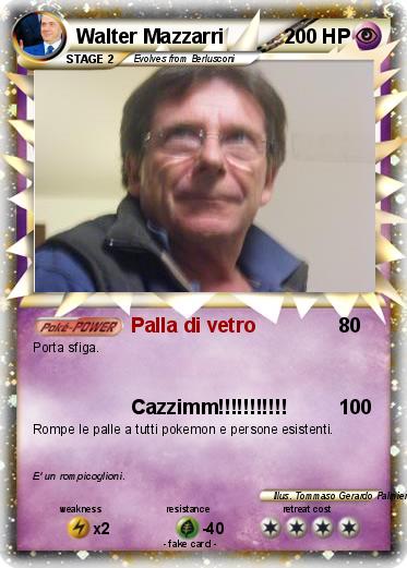 Pokemon Walter Mazzarri