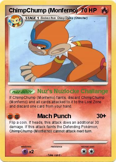 Pokemon ChimpChump (Monferno)