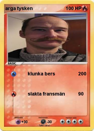 Pokemon arga tysken