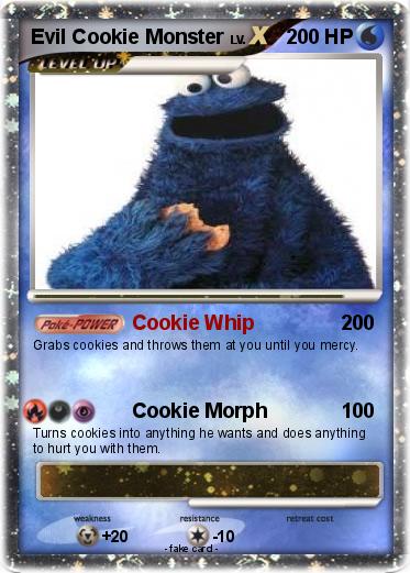 Pokemon Evil Cookie Monster