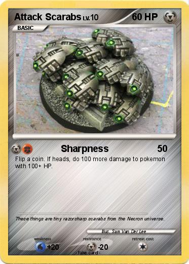 Pokemon Attack Scarabs