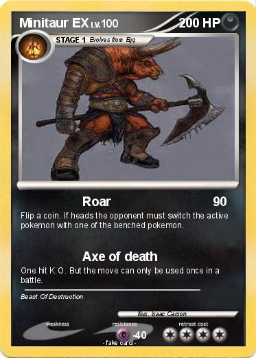 Pokemon Minitaur EX