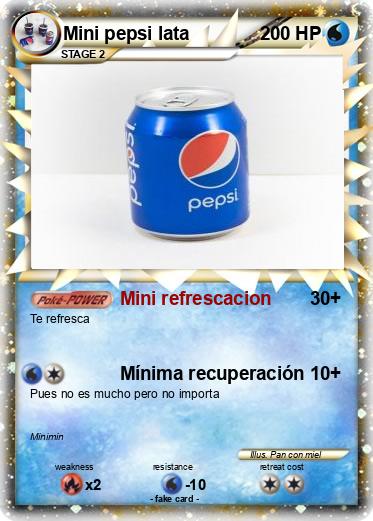 Pokemon Mini pepsi lata