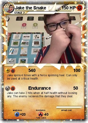 Pokemon Jake the Snake