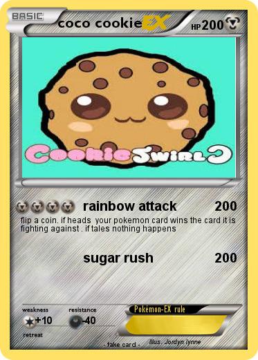 Pokemon coco cookie