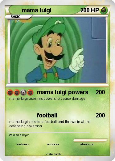 Pokemon mama luigi