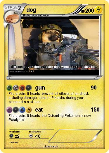 Pokemon dog