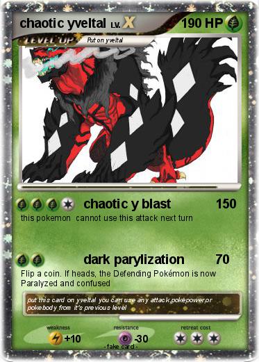 Pokemon chaotic yveltal