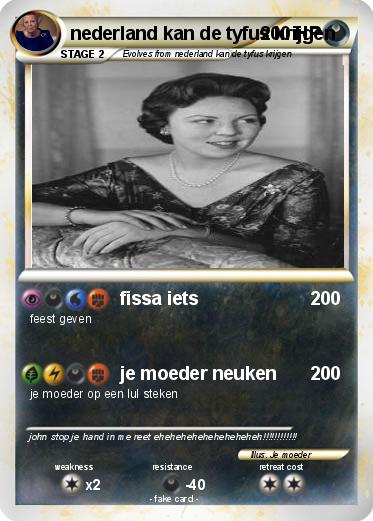 Pokemon nederland kan de tyfus krijgen