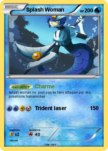 Pokemon Splash Woman