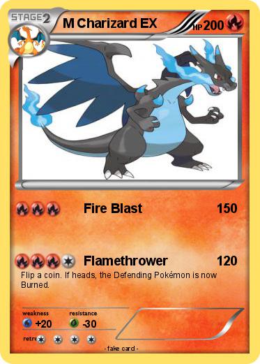 Pokemon M Charizard EX