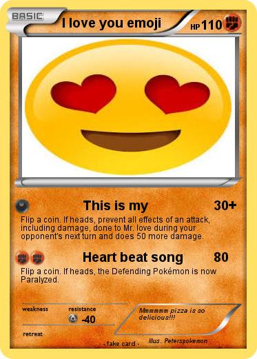 Pokemon I love you emoji