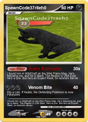 Pokemon SpawnCode37r8eh0