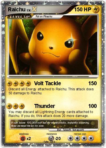 Pokemon Raichu