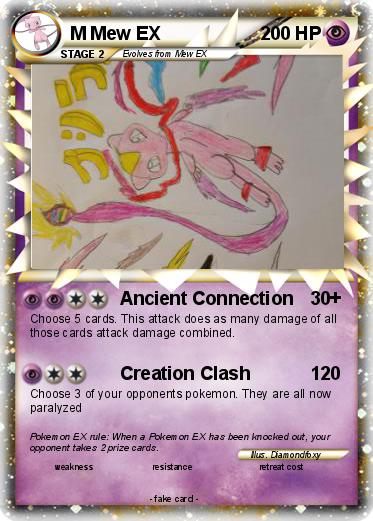Pokemon M Mew EX