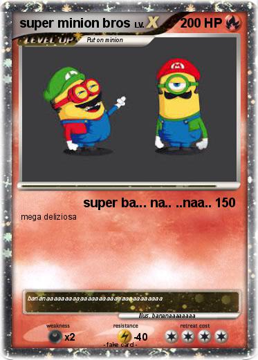 Pokemon super minion bros