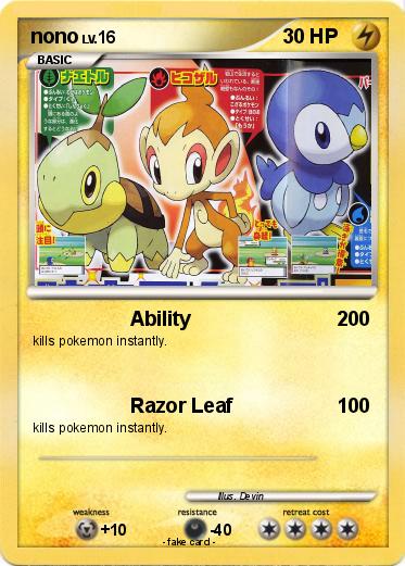 Pokemon nono