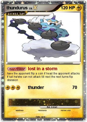 Pokemon thundurus
