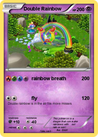 Pokemon Double Rainbow