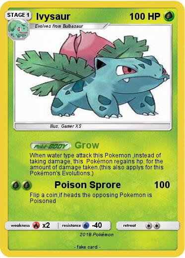 Pokemon Ivysaur