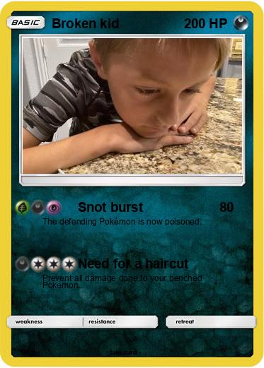 Pokemon Broken kid