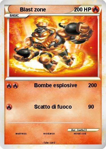 Pokemon Blast zone