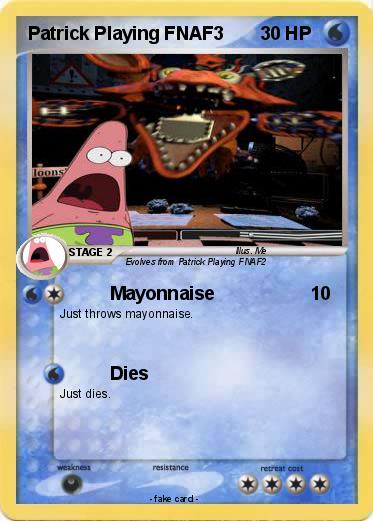 Pokemon Patrick Playing FNAF3