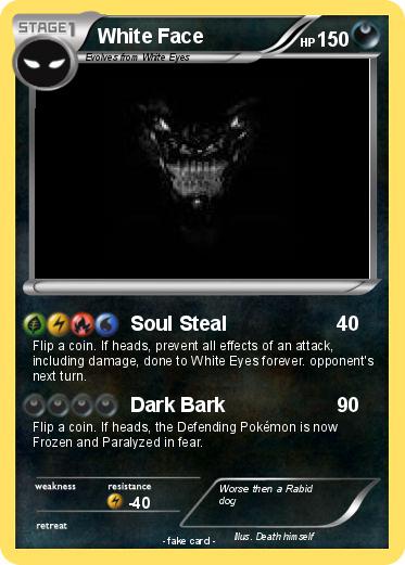 Pokemon White Face