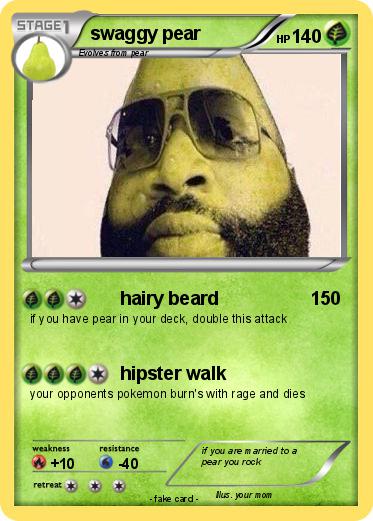 Pokemon swaggy pear