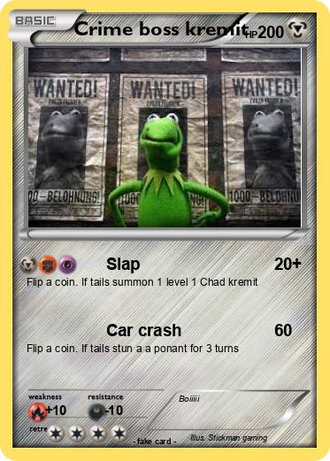 Pokemon Crime boss kremit