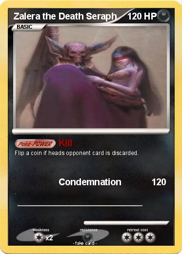 Pokemon Zalera the Death Seraph