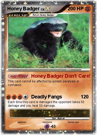 Pokemon Honey Badger